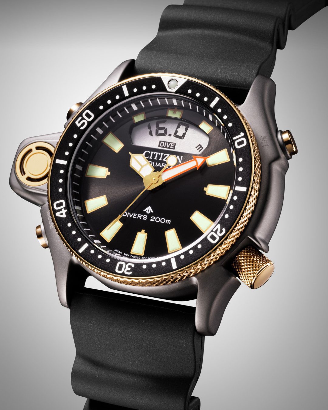 CITIZEN聖誕黑金雙限量腕錶登場｜Series 8與Aqualand演繹都會與潛水風格新典範3