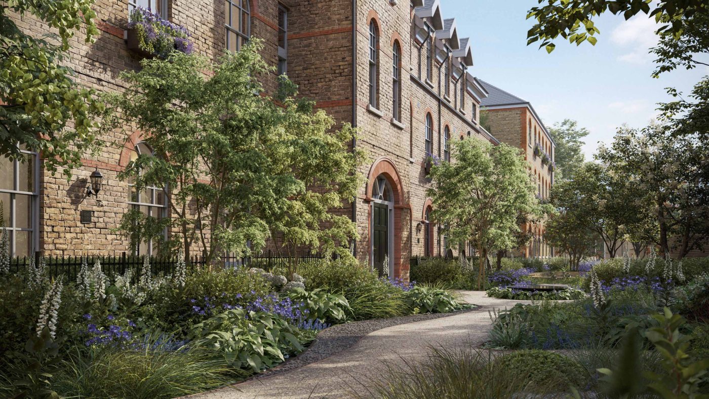 揭示倫敦西區私宅新價值:Fifty Brook Green典雅登場 3 Fifty Brook Green front exterior