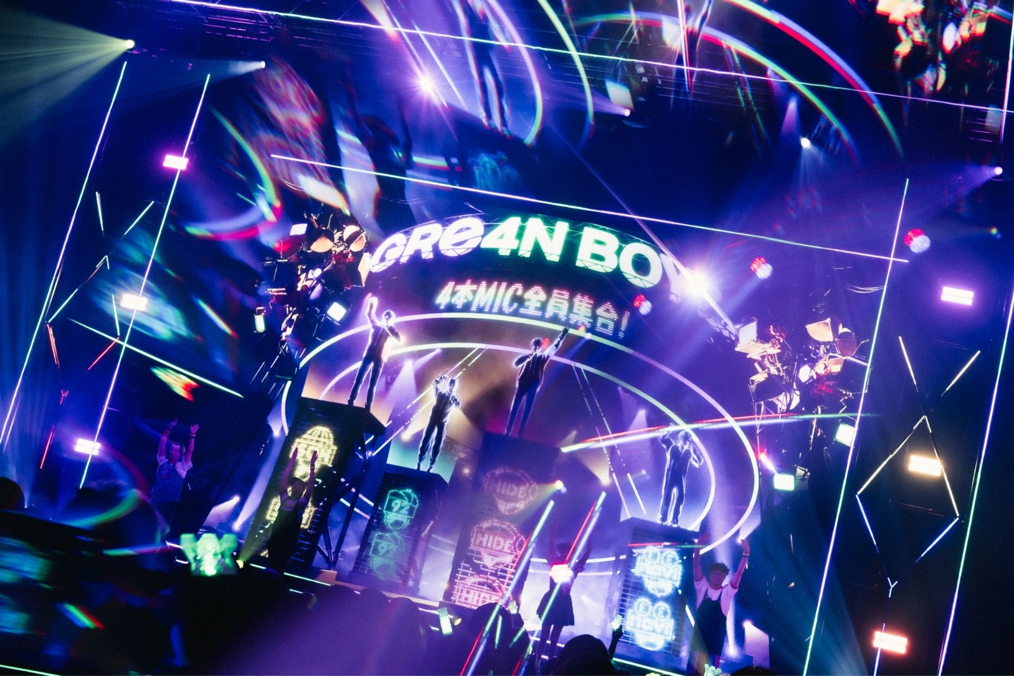 GRe4N BOYZ再登台北Zepp打造沉浸式音樂劇場《The XY》｜綠光席捲全場見證時空奇蹟1