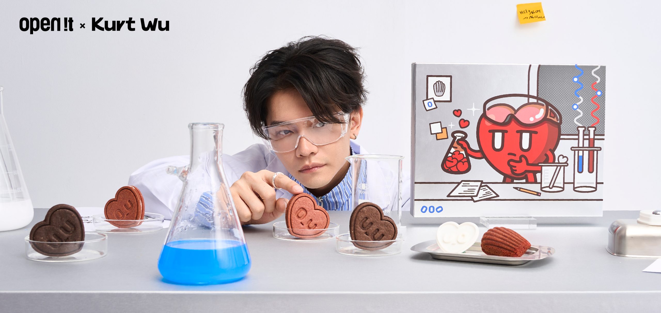 Open It. 與 Kurt Wu 攜手打造 Sweet Formula 聖誕聯名禮盒，以厭世愛心凝聚節慶風味創作 (13)