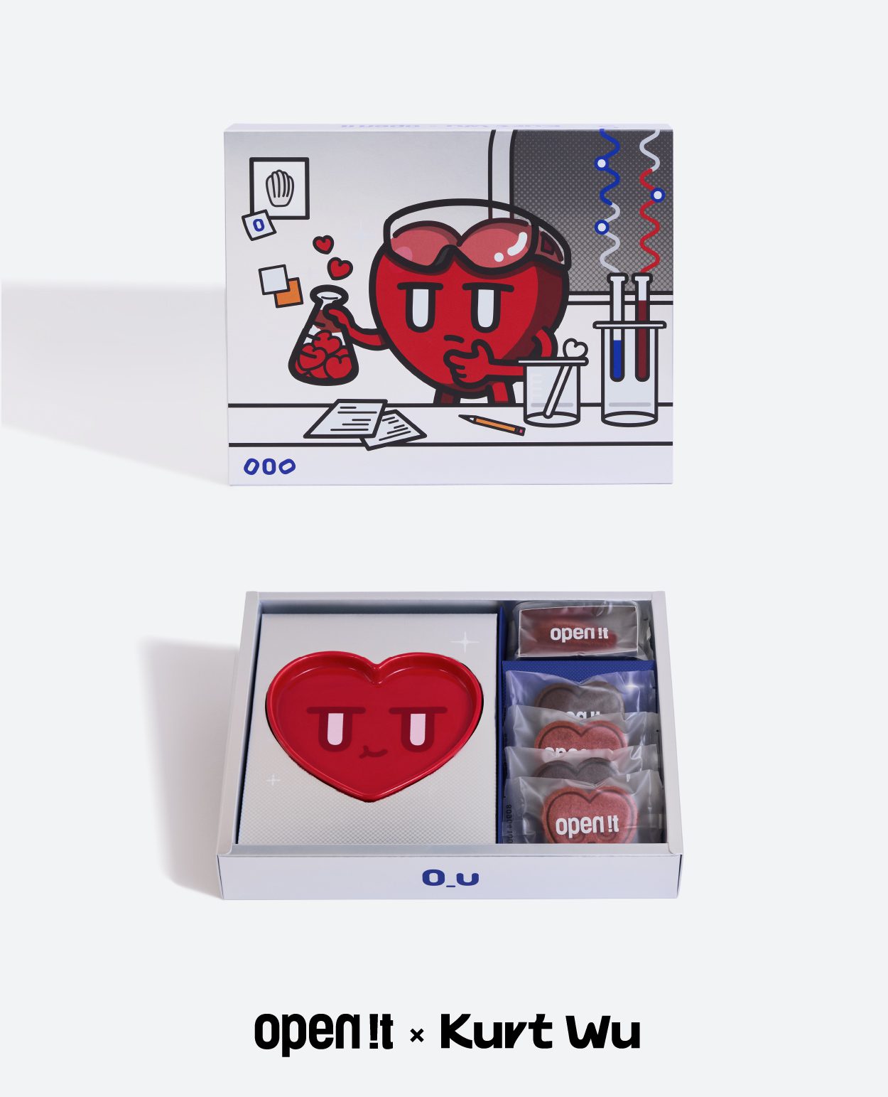 Open It. 與 Kurt Wu 攜手打造 Sweet Formula 聖誕聯名禮盒，以厭世愛心凝聚節慶風味創作 (5)