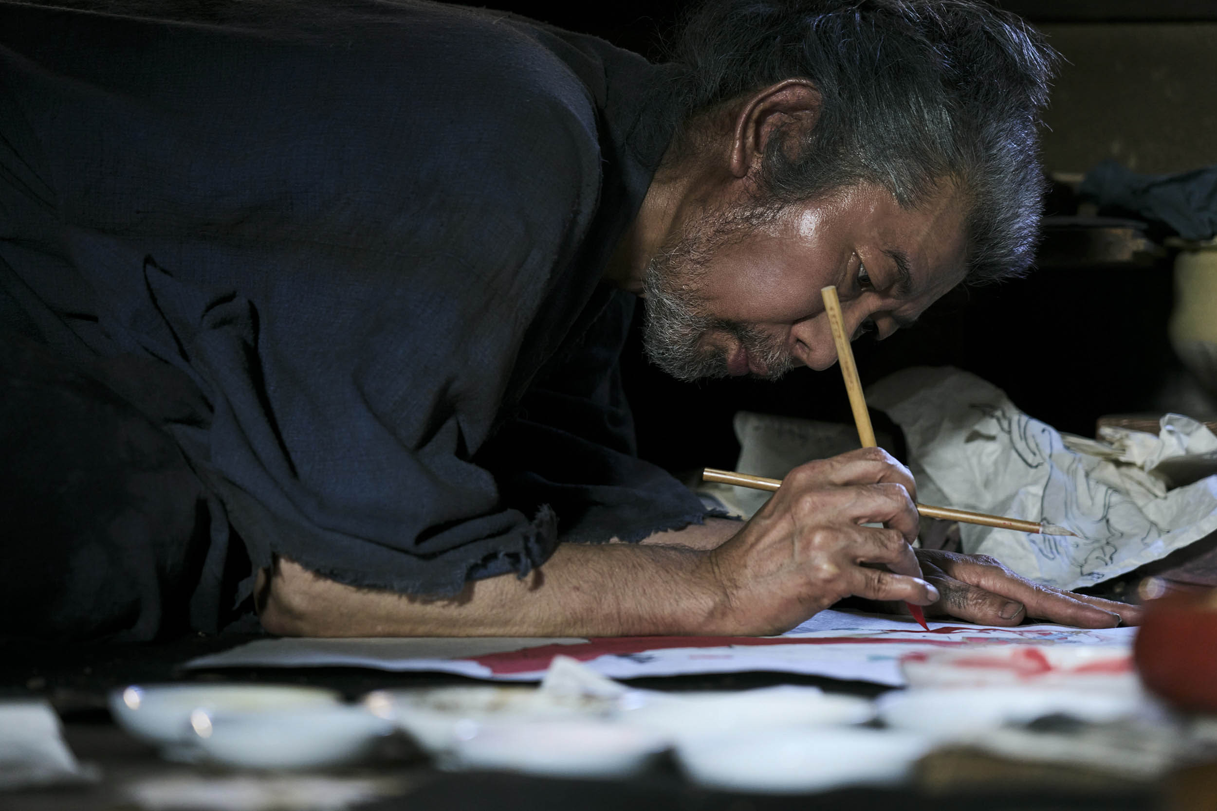 【浮世繪女兒】穿越筆觸的靈魂對話：長澤雅美與永瀨正敏攜手再現浮世繪傳奇 (2)