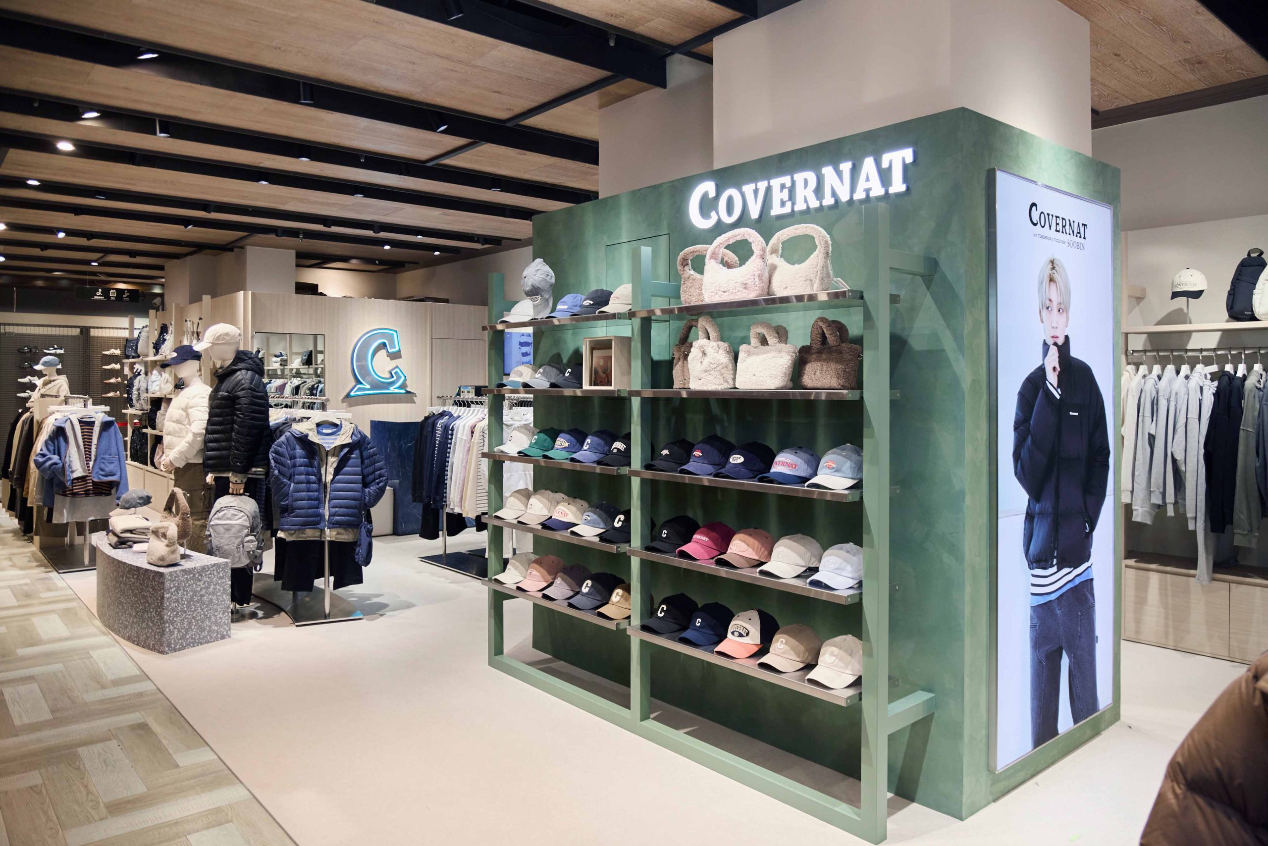 冬日穿搭革命！COVERNAT進駐誠品武昌打造韓系男友風，SOOBIN聯名羽絨外套搶先曝光 (5)