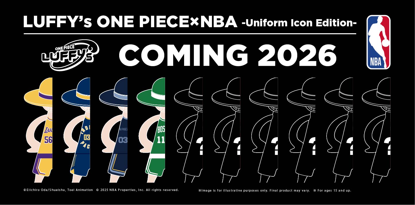 動漫與籃球激情碰撞｜ONE PIECE X NBA模型首發登場掀起全球熱潮 (2)