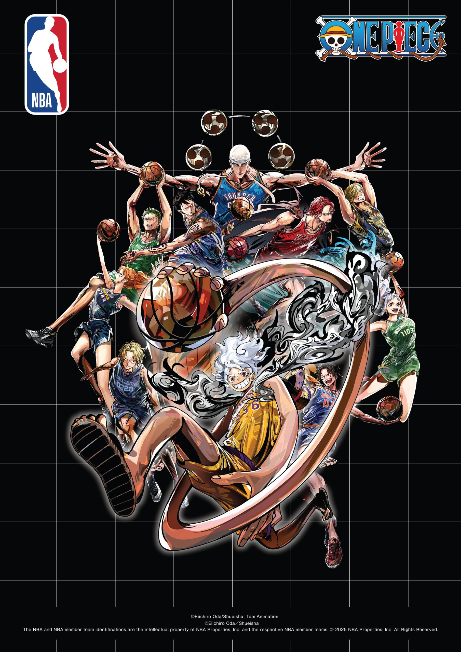 動漫與籃球激情碰撞｜ONE PIECE X NBA模型首發登場掀起全球熱潮 (3)