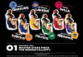 動漫與籃球激情碰撞｜ONE PIECE x NBA模型首發登場掀起全球熱潮