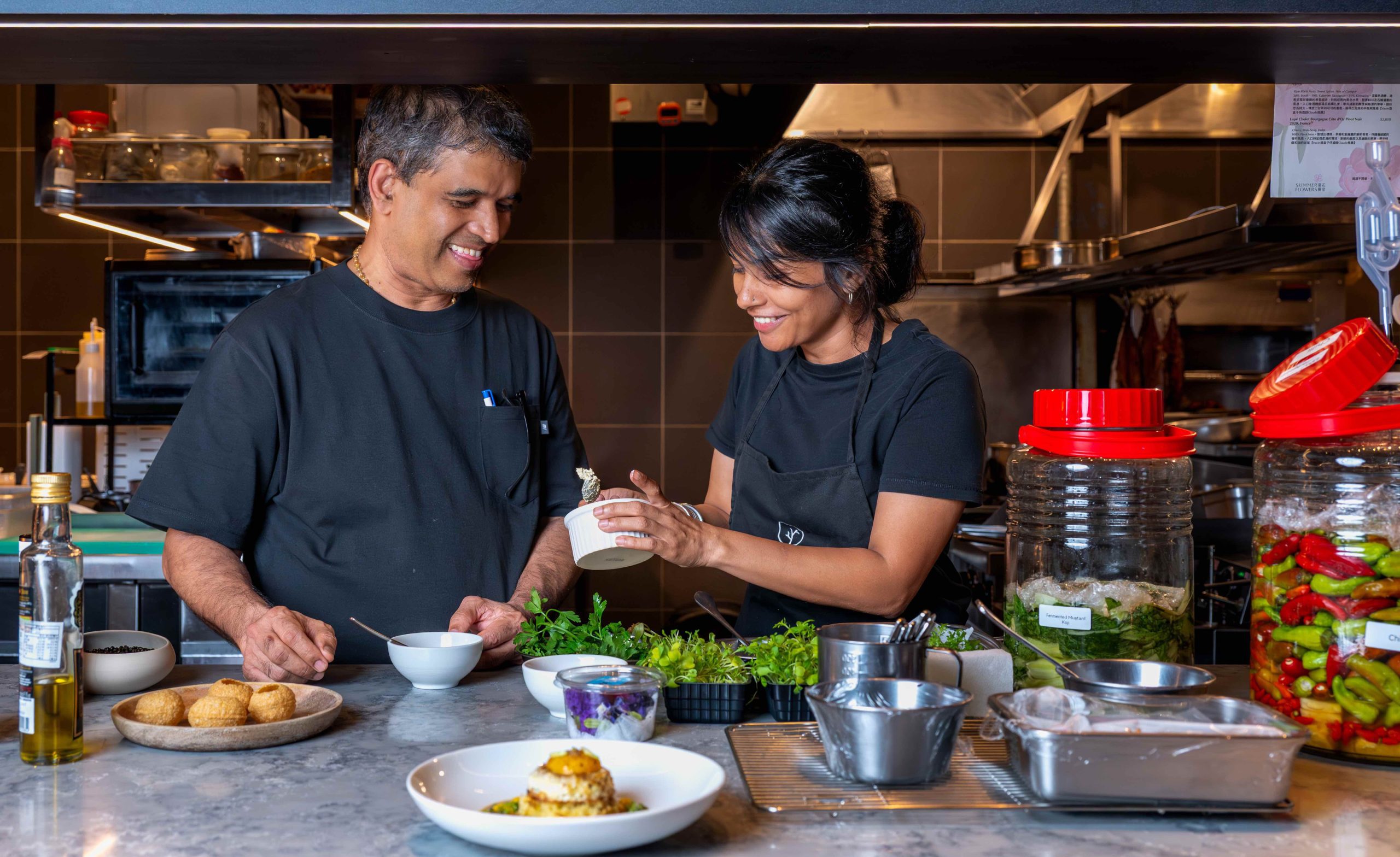 印度新味對話｜夏花餐室雙廚四手餐會以發酵與炭火開啟味蕾新章11 scaled