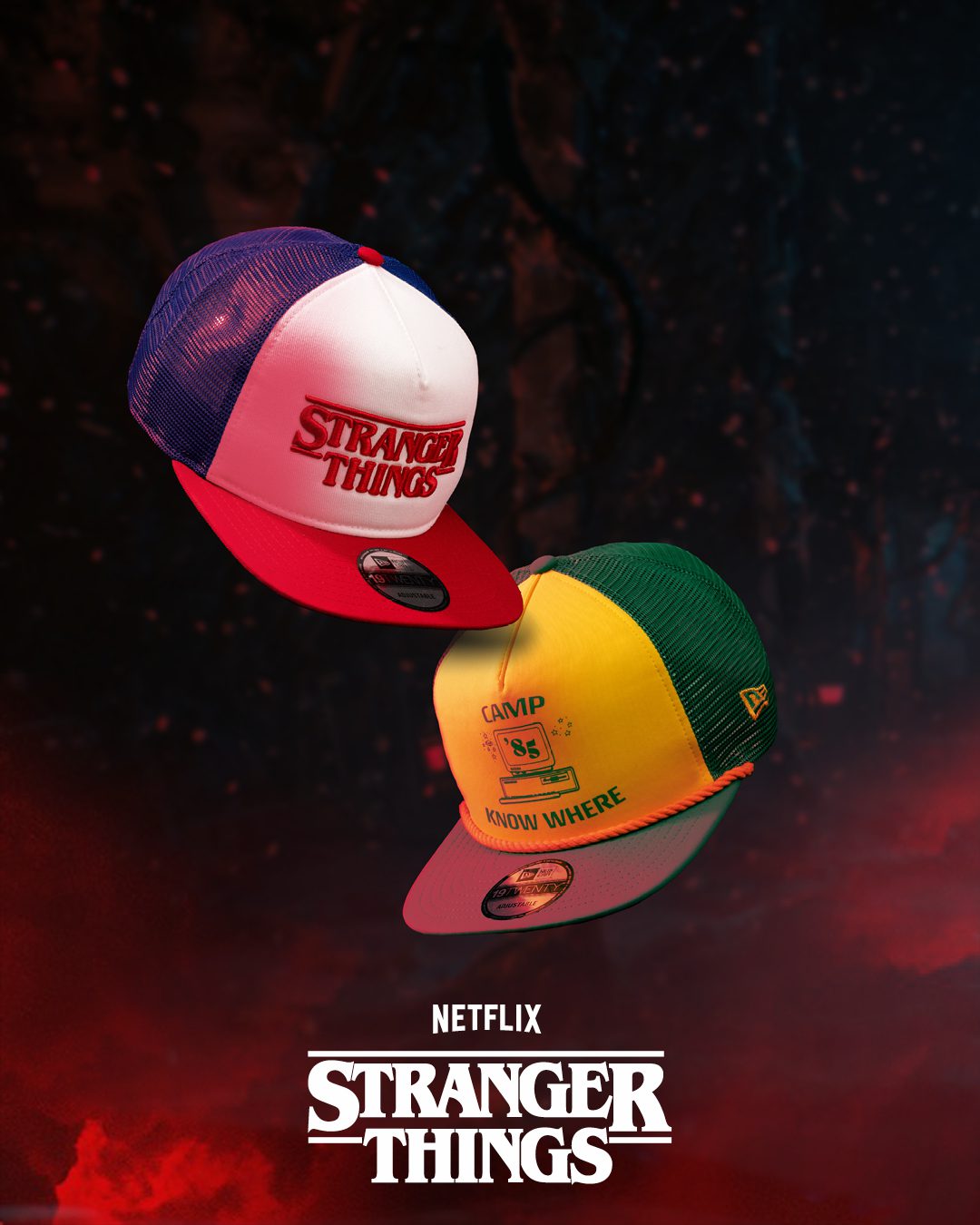 暗黑能量全面覺醒：New Era攜手《怪奇物語 Stranger Things》推出復古異界聯名系列 (13)