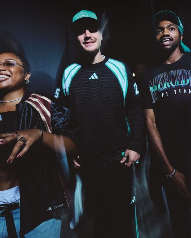 極速與時尚交錯的瞬間｜adidas x Mercedes AMG PETRONAS F1拉斯維加斯大獎賽限定系列啟動1