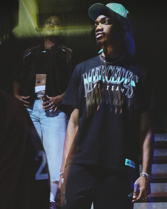 極速與時尚交錯的瞬間｜adidas x Mercedes AMG PETRONAS F1拉斯維加斯大獎賽限定系列啟動3