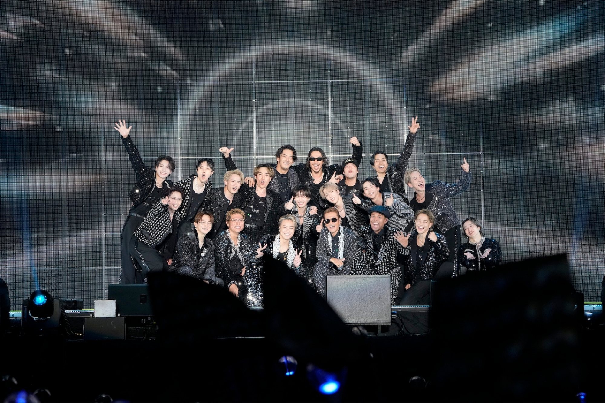 璀璨巨蛋啟動EXILE放浪兄弟25周年序章 ATSUSHI康復回歸、AKIRA分享AI認證「真的很厲害」1