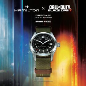 跨越虛擬戰場與真實製錶的沉浸式體驗 Hamilton攜手Call of Duty®: Black Ops 7推出限量軍事腕錶