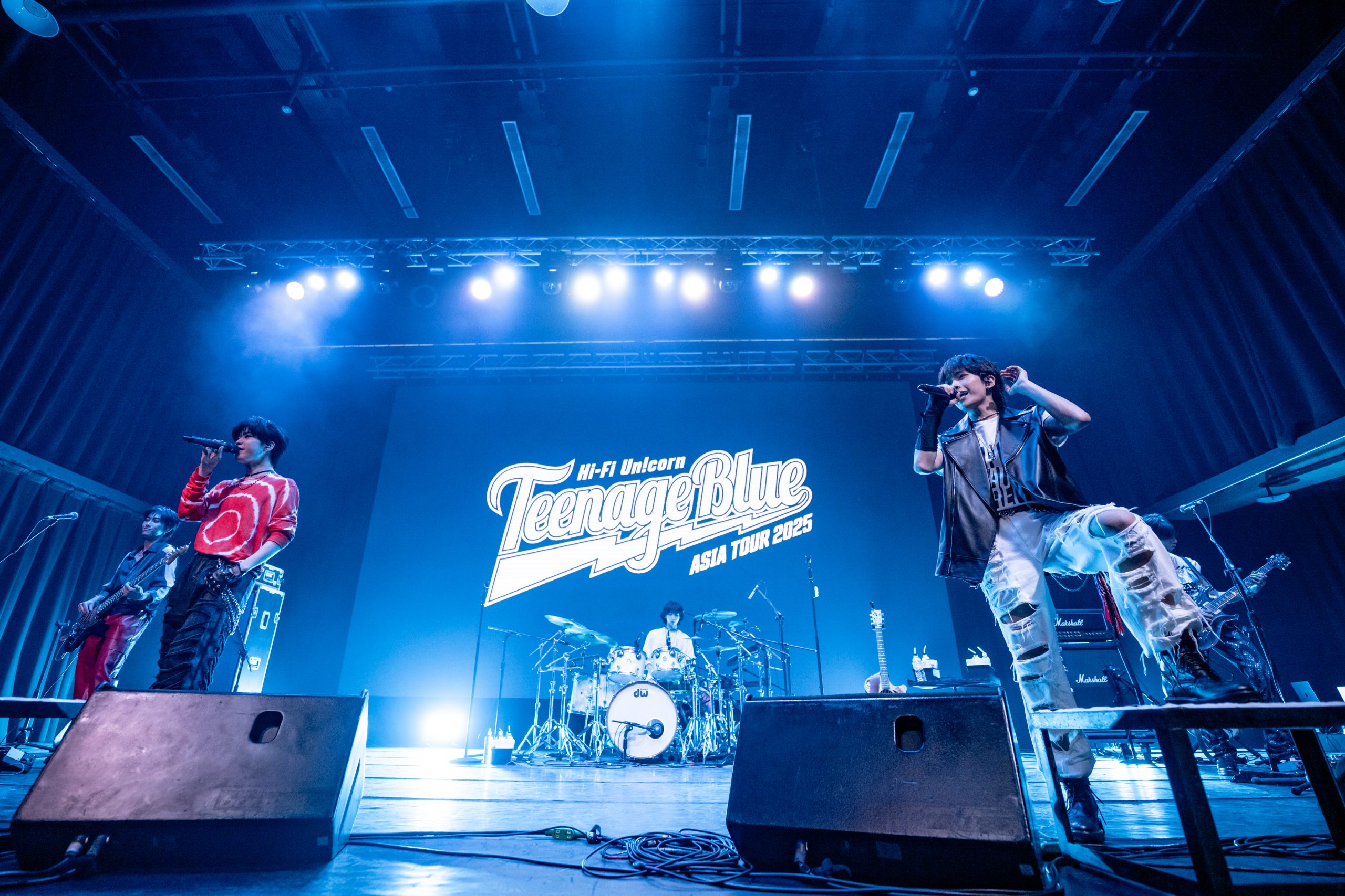 青春藍調再燃！Hi-Fi Un!corn高雄《Teenage Blue》現場掀熱潮　真摯搖滾詮釋成長與悸動
