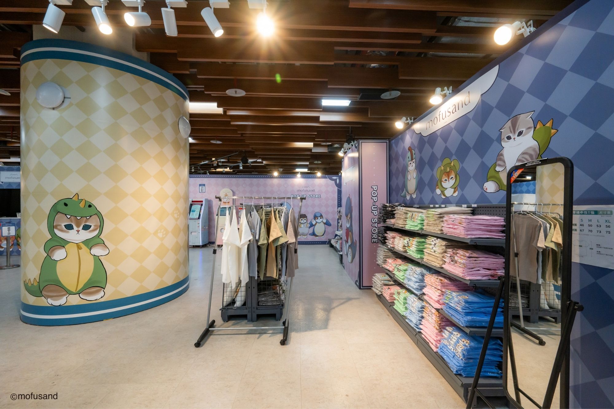 冬季限定恐龍喵狂潮席捲台北東區地下街｜貓福珊迪快閃店11月28日全面展示百款萌系新品6