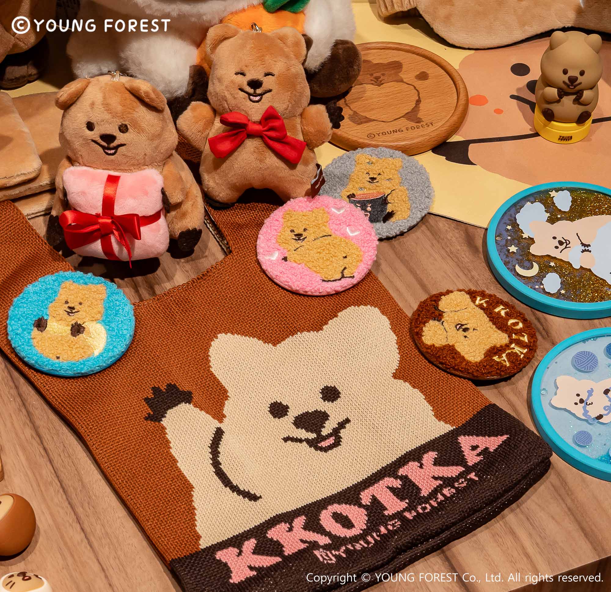 冬日必訪夢幻快閃！矮袋鼠勾卡KKOTKA聖誕療癒展1215登場 (7)