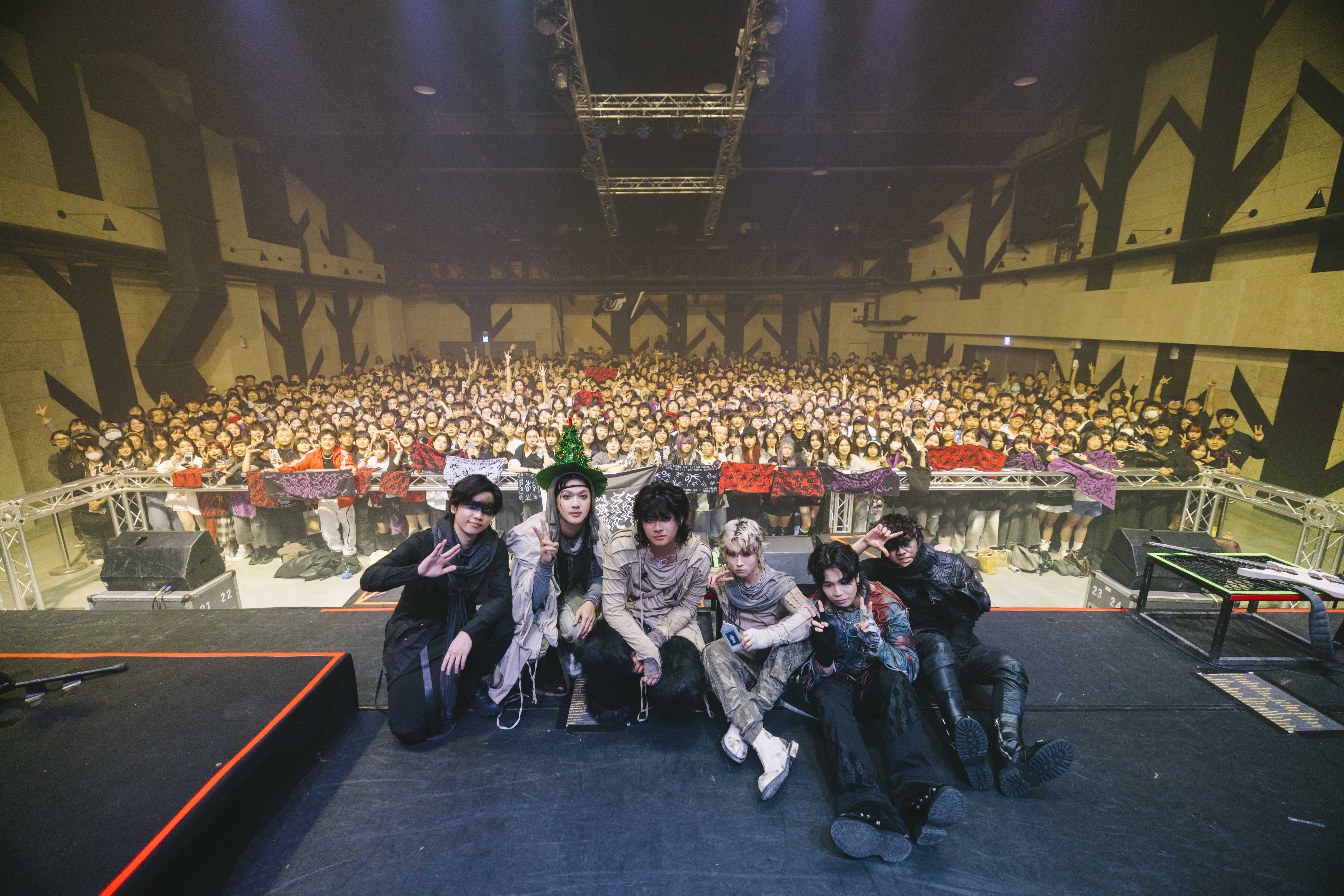 福夢樂團高雄開唱引爆搖滾風暴 利惟庸加盟首秀炸翻冬夜