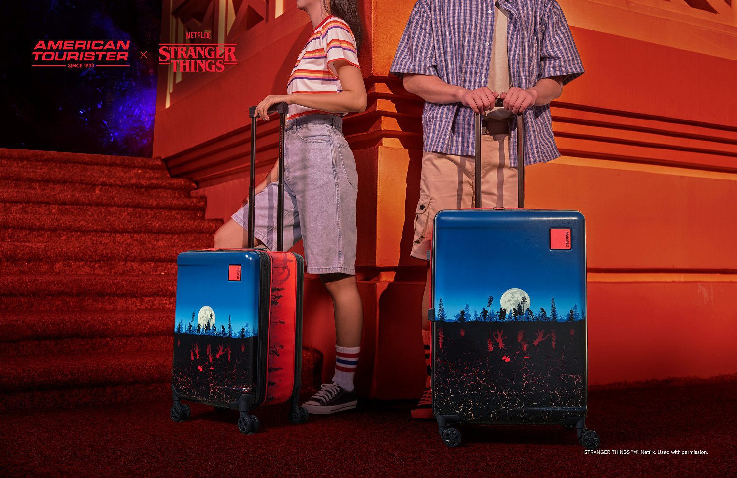 穿越顛倒世界的時尚冒險｜American Tourister X 怪奇物語 聯名系列完整登場 2