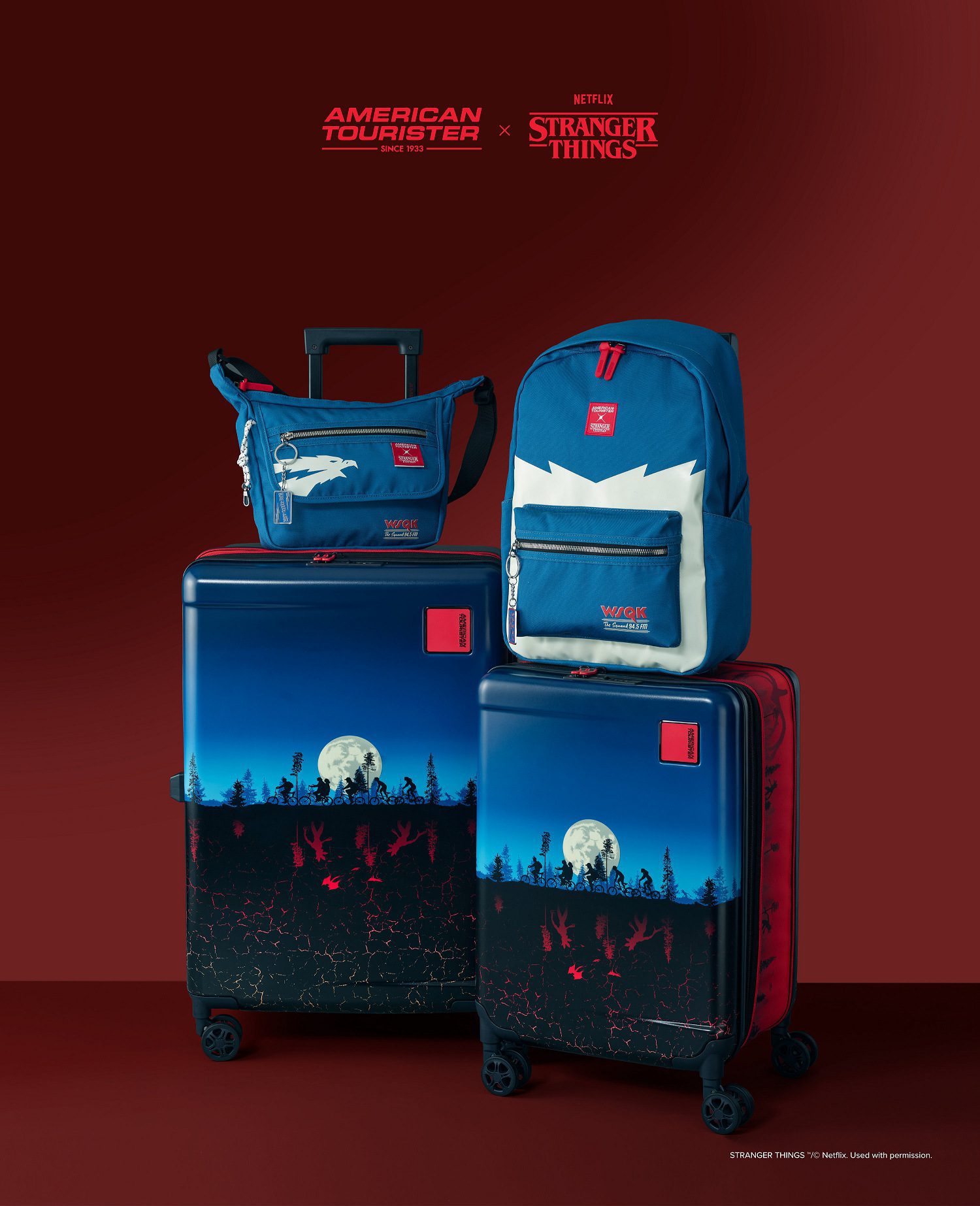 穿越顛倒世界的時尚冒險｜American Tourister X 怪奇物語 聯名系列完整登場 (3)