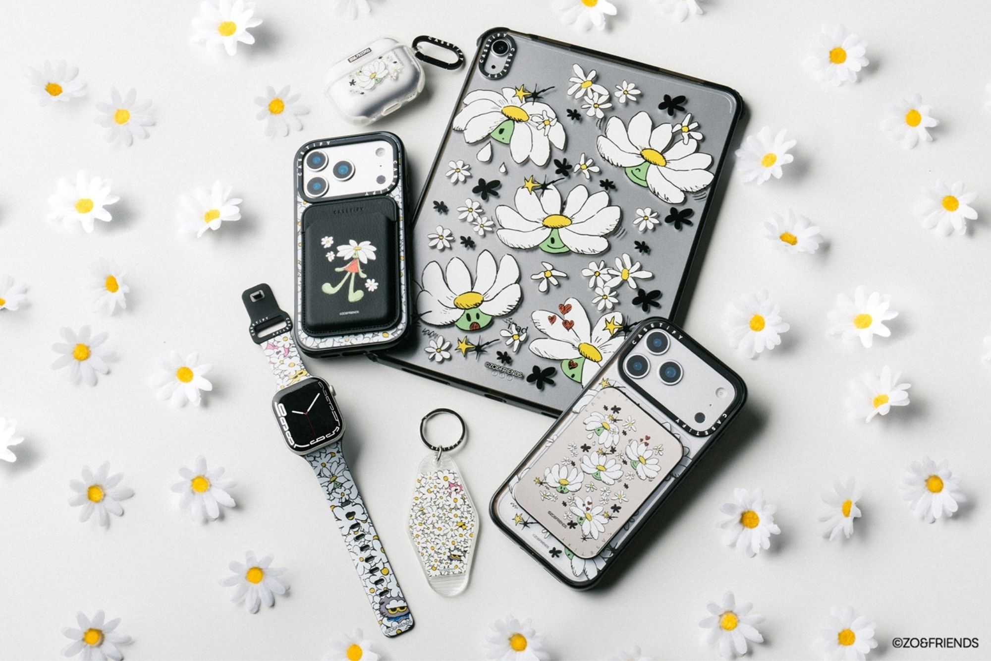 繽紛視覺潮流展演｜ZOFRIENDS x CASETiFY 打造暖系療癒時尚配件1