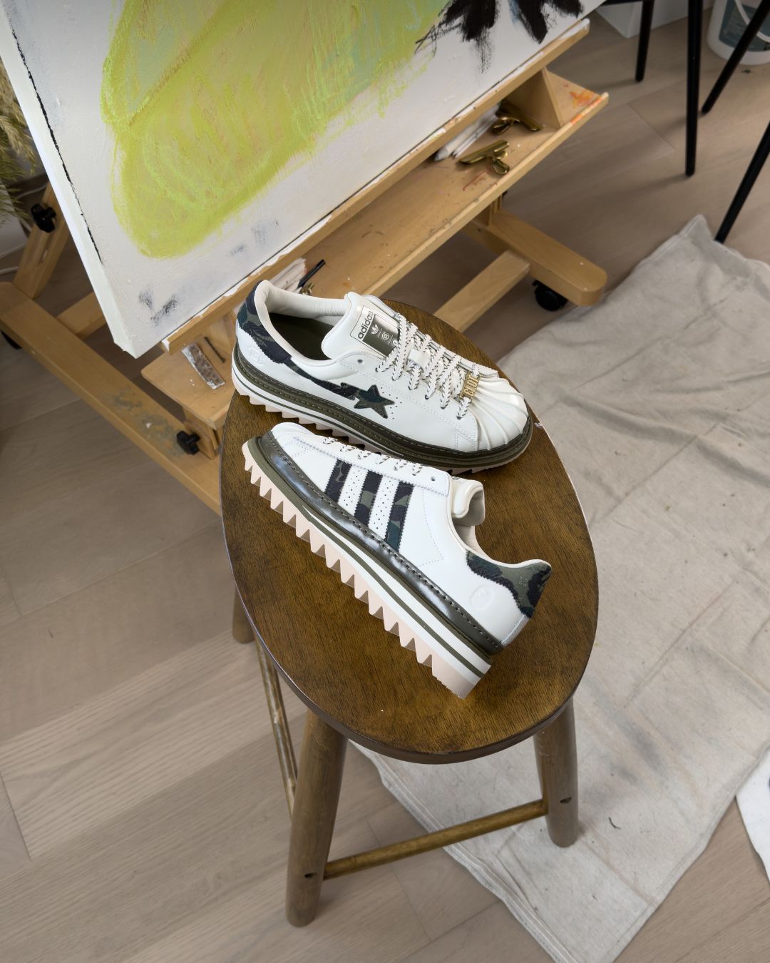 罕見跨界潮流語境再造｜adidas Originals攜手BAPE與CLOT釋出前衛設計Superstar3