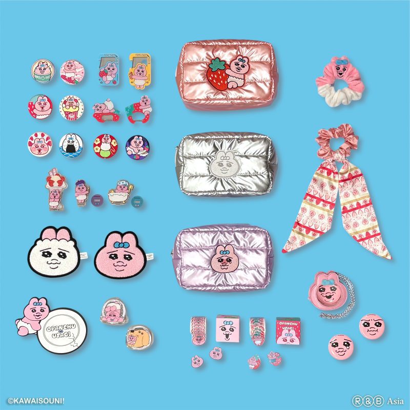 褲褲兔快閃店新聞稿商品綜合圖