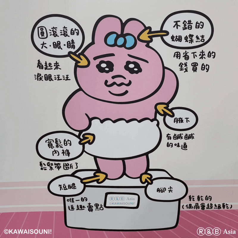 超人氣褲褲兔首度快閃台北華山！沉浸式日常場景 x 限定週邊萌翻粉絲11