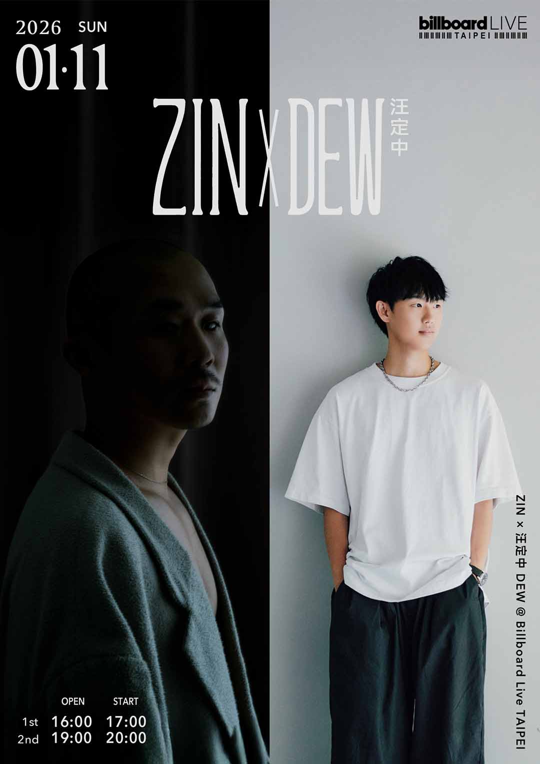 Billboard Live TAIPEI國際音樂盛典，鼓神神保彰與西原健一郎一月來台演出！ (1) 2