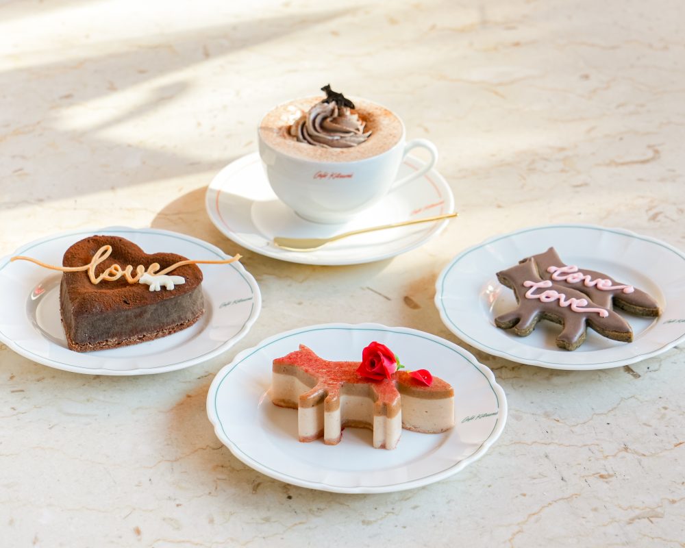 Cafe Kitsune推出情人節限定甜點｜草莓慕斯與濃郁巧克力點亮冬季味蕾1