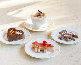 Café Kitsuné推出情人節限定甜點｜草莓慕斯與濃郁巧克力點亮冬季味蕾