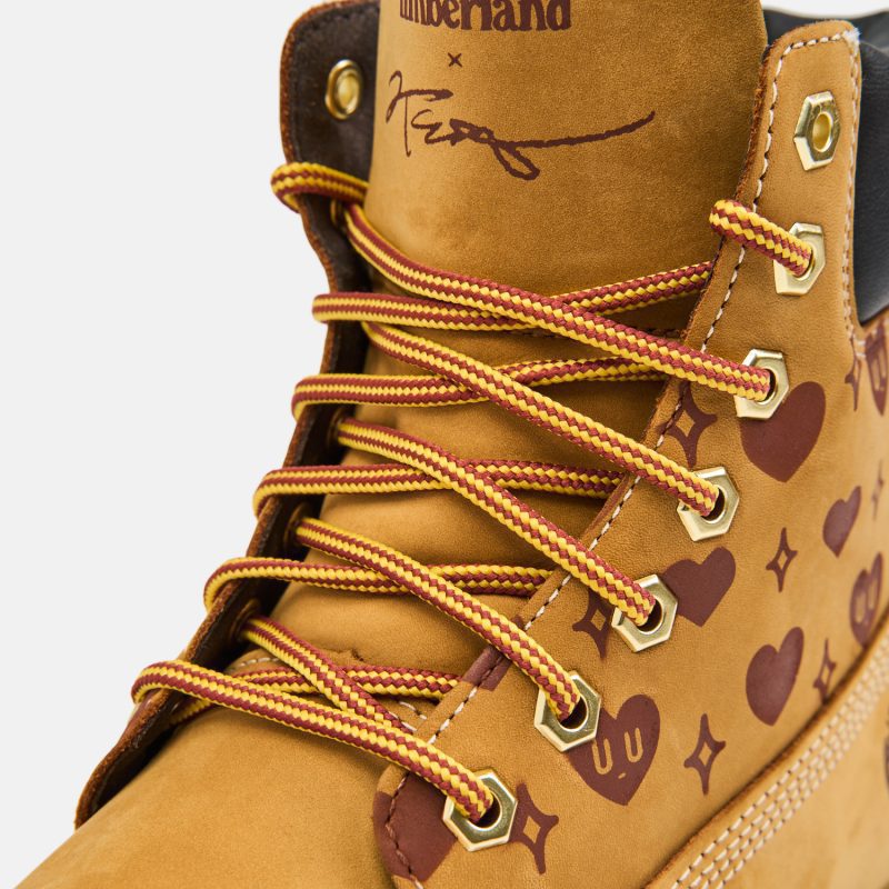 Timberland與Kurt Wu聯手推出台灣限定設計：愛心人ICON俏皮現身經典黃靴4