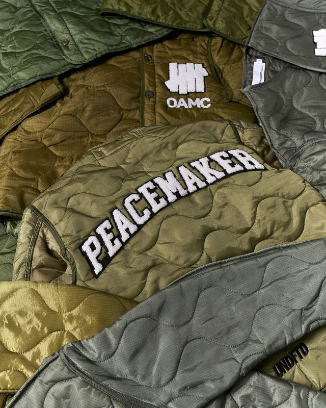 UNDEFEATED × OAMC Peacemaker Liner Jacket 售價 NT9980 元 2