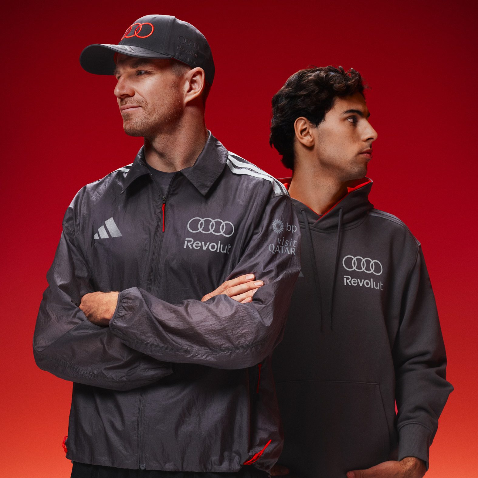 Adidas攜手Audi Revolut F1車隊 引爆賽道與街頭的全新風格革命 (2)