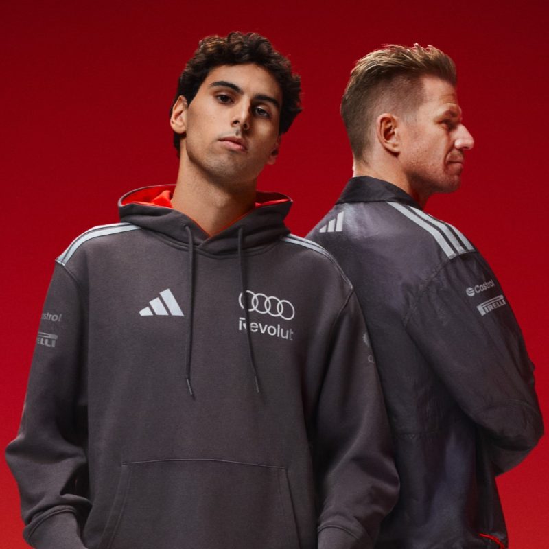 adidas攜手Audi Revolut F1車隊 引爆賽道與街頭的全新風格革命 3