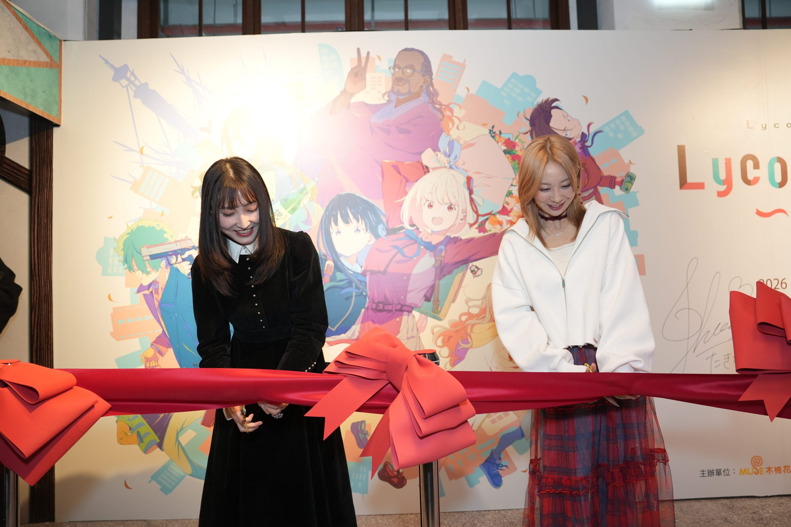 《Lycoris Recoil 莉可麗絲》首度海外展開幕 声優安濟知佳、若山詩音現身台北同慶 (4)