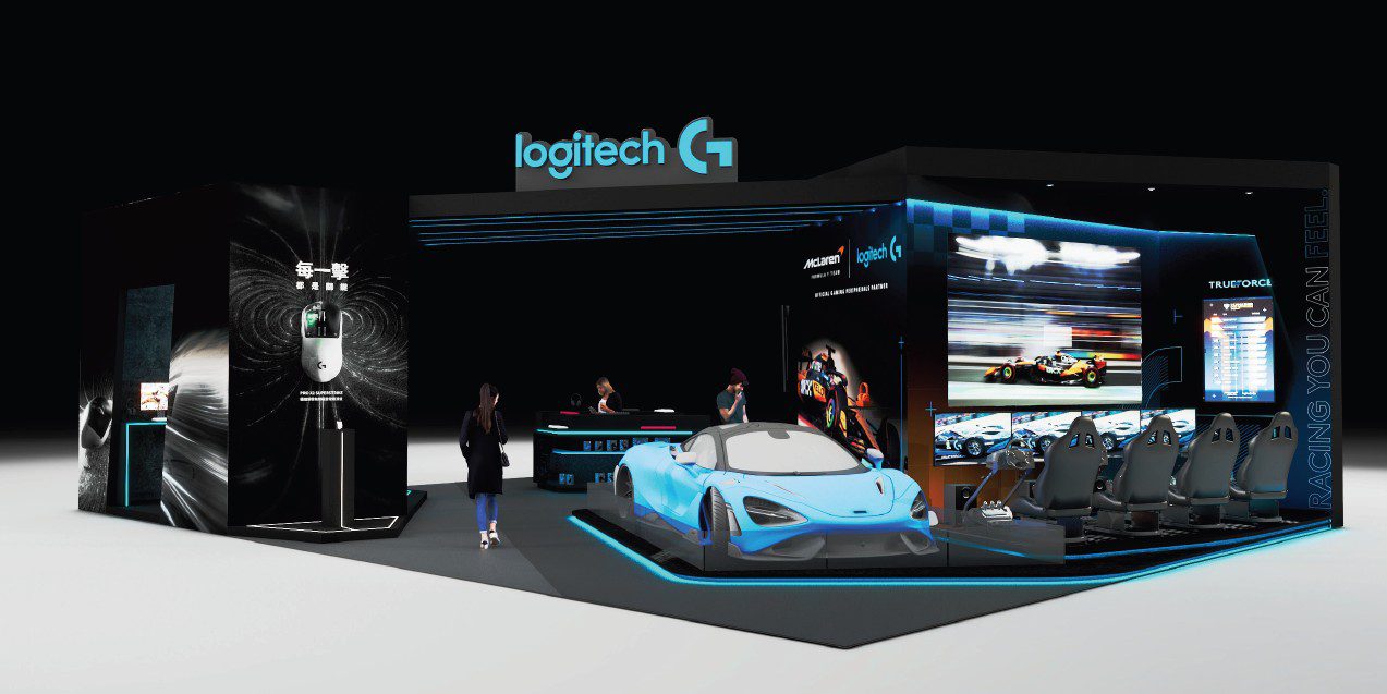 台北國際電玩展焦點揭曉，Logitech G × McLaren聯手引爆電競與賽車激情 (1)