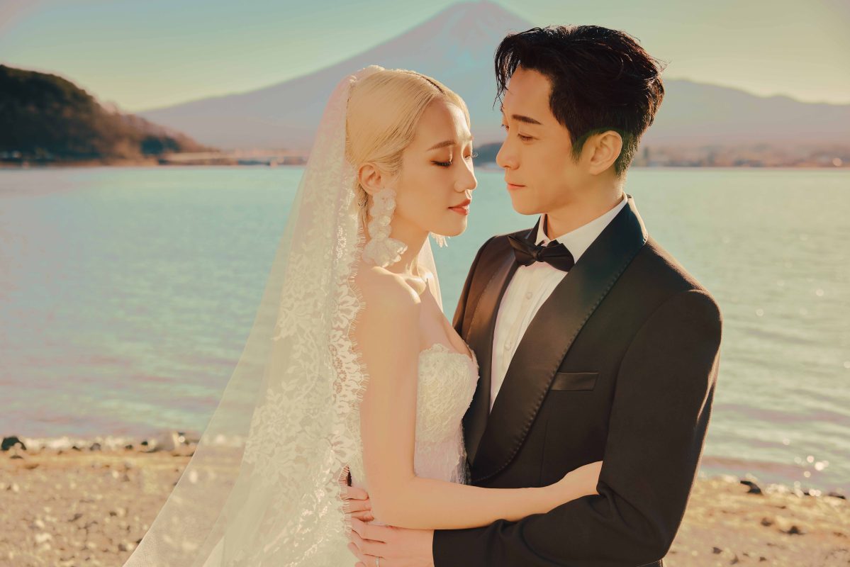 比永恆更燦爛的承諾，陳漢典與LULU富士山婚紗照揭露愛情真諦 5
