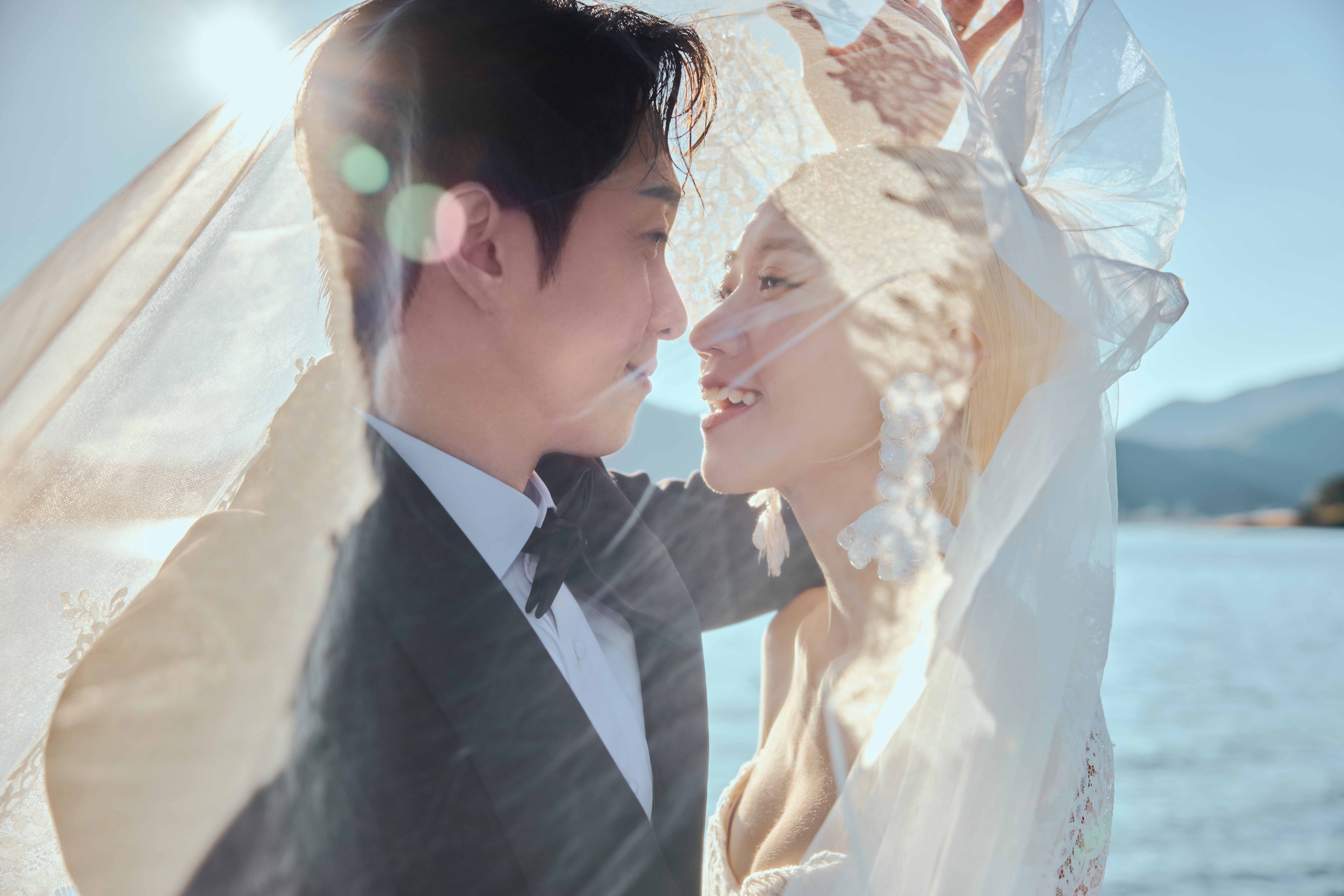 比永恆更燦爛的承諾，陳漢典與LULU富士山婚紗照揭露愛情真諦 (7)