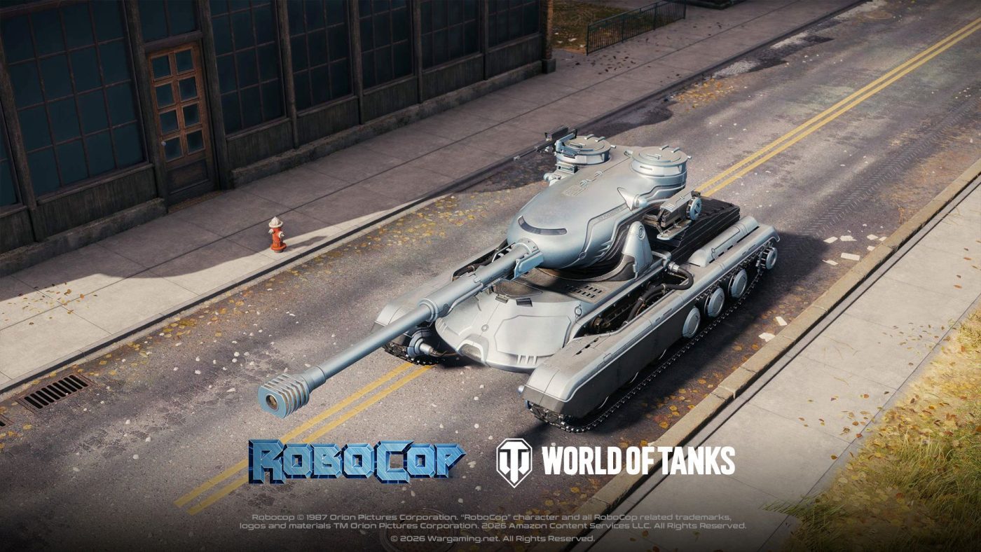 經典電影融合戰場：機器戰警RoboCop聯名登場《戰車世界》 1