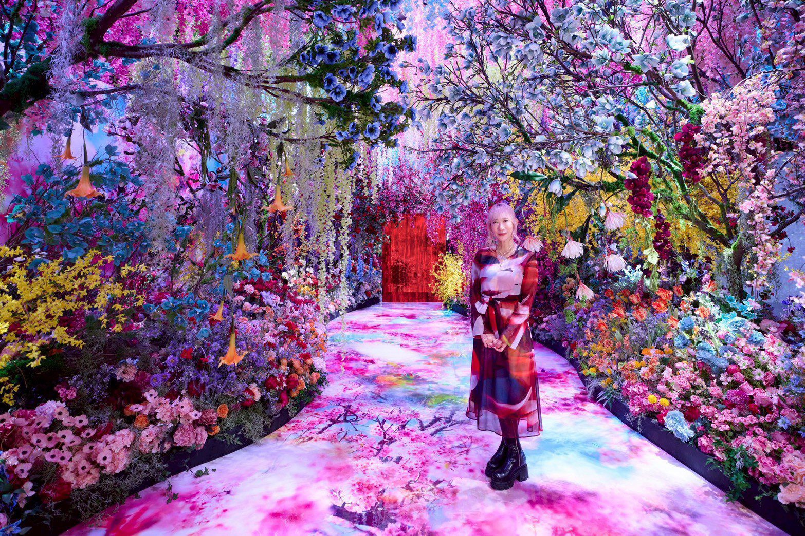 蜷川實花《彼岸之光，此岸之影》沉浸式光影展｜台北華山獨家首發全新展區15