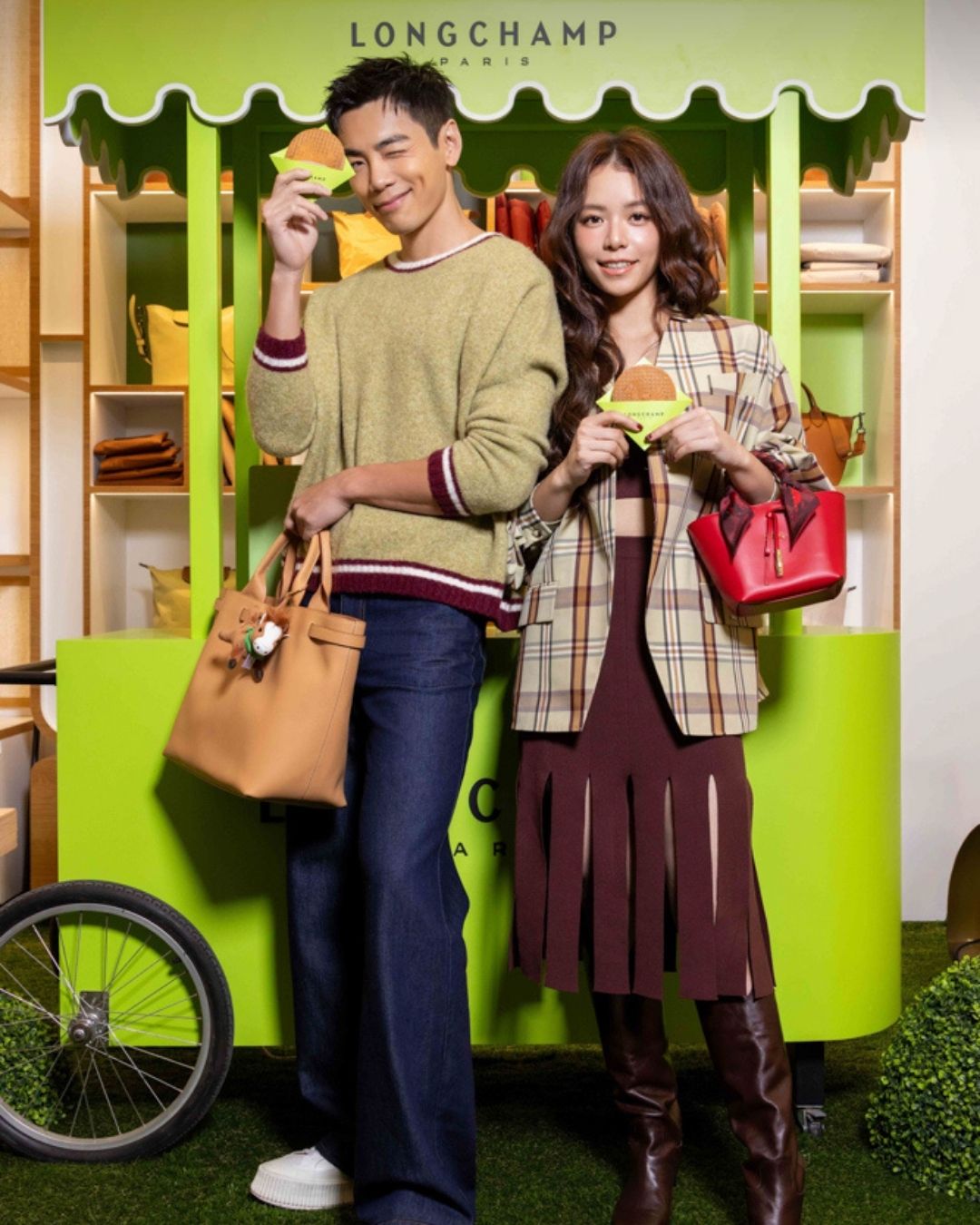 走進LONGCHAMP搖搖馬樂園｜台北101新春快閃打造奔馬童趣夢境3