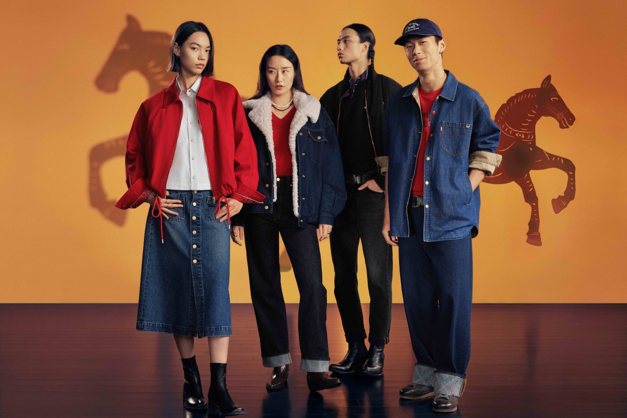 躍動新歲的雙馬寓意｜Levis® 馬年限定系列以丹寧工藝書寫新春祝福1