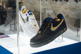 限量純金Nike Air Force 1震撼台中登場：kim-a:掀起黃金藝術新浪潮