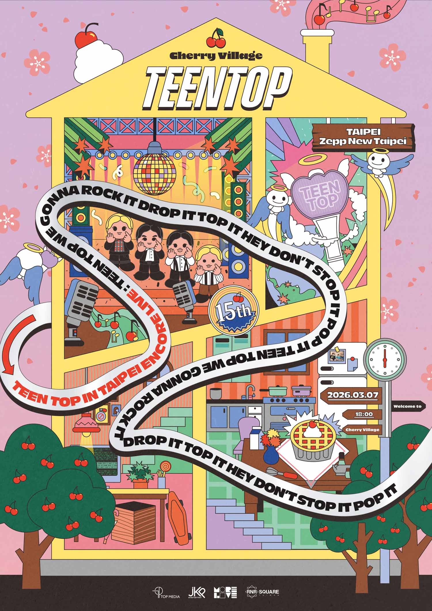 韓流能量再臨台北 TEEN TOP 3月7日 Zepp New Taipei安可開唱打造獨家升級舞台 1 1