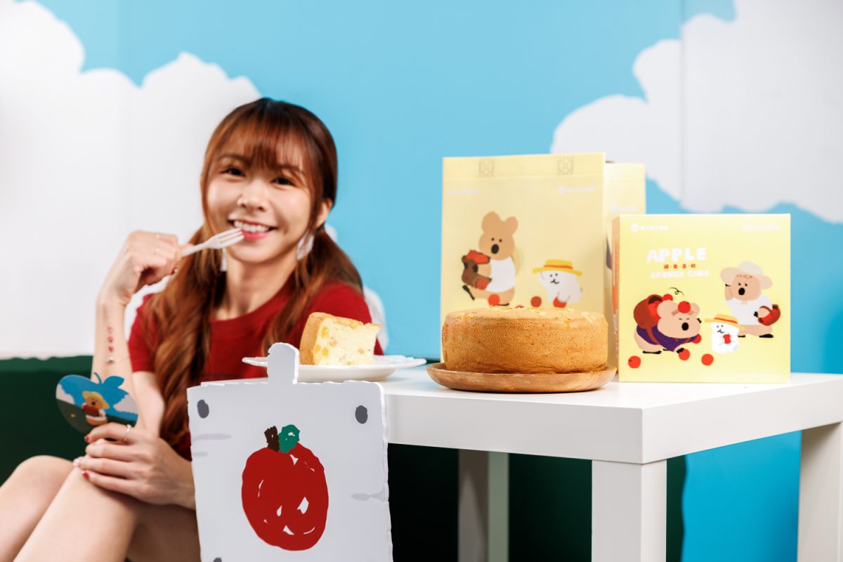 DINOTAENG 聯名春上布丁蛋糕！QUOKKA 蘋果蛋糕全台限量開賣2