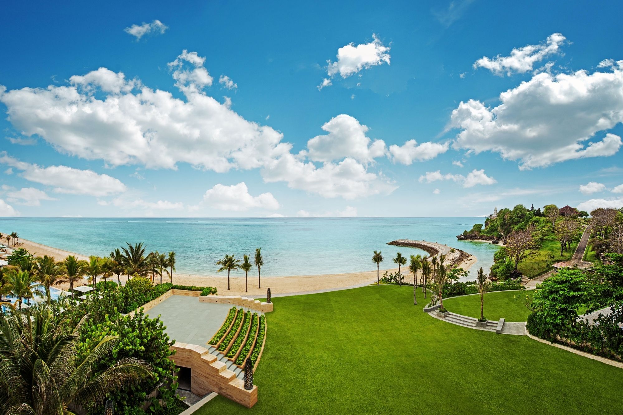 Mulia Bali｜海岸與花園之間的夢幻婚禮場域提案