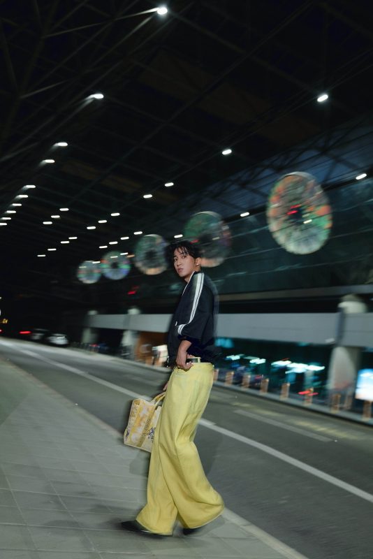 Onitsuka Tiger 米蘭秋冬大秀時程與婁峻碩啟程造型1