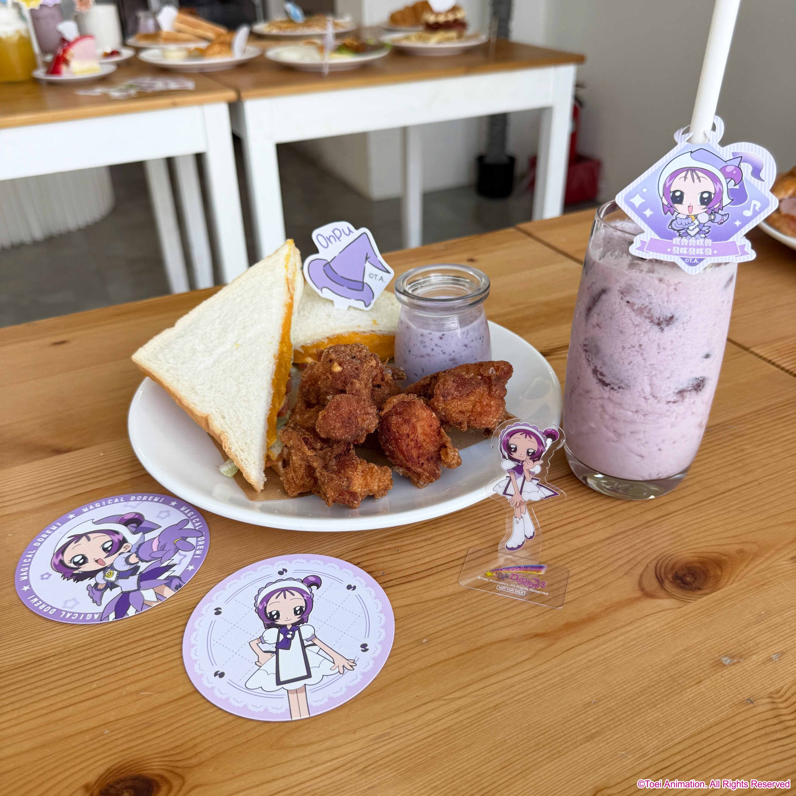 《小魔女DoReMi × FANFANS CAFÉ》限定快閃登場，全台三地同步開啟魔法饗宴 (8)