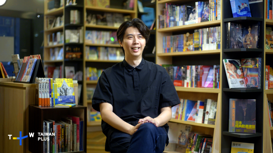 作品已被改編為多種影視、文創作品的謝東霖，在節目中分享了自己的法國參展觀察。