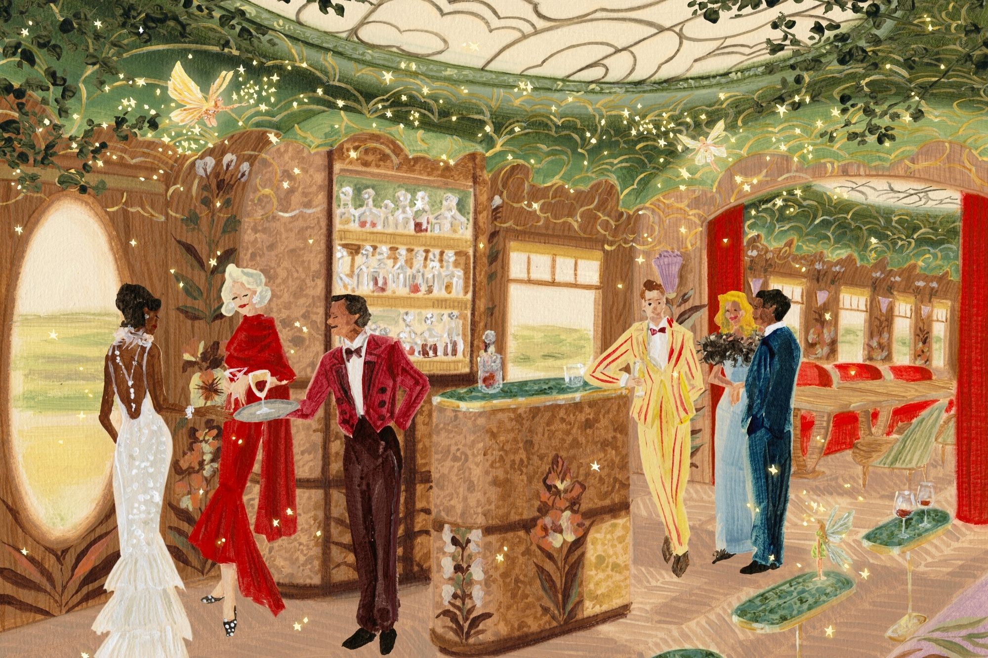 英倫經典列車Celia華麗登場