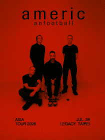 American Football 攜《LP4》亞洲巡演重返台北舞台